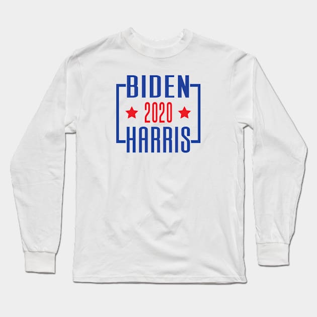 Joe Biden Kamala Harris Long Sleeve T-Shirt by Mrosario Creative